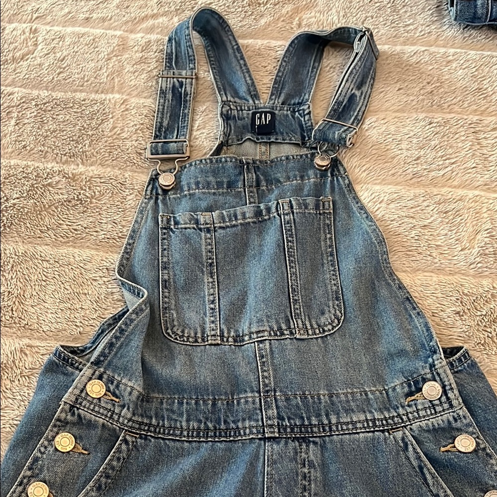 GAP Blue Denim Overalls